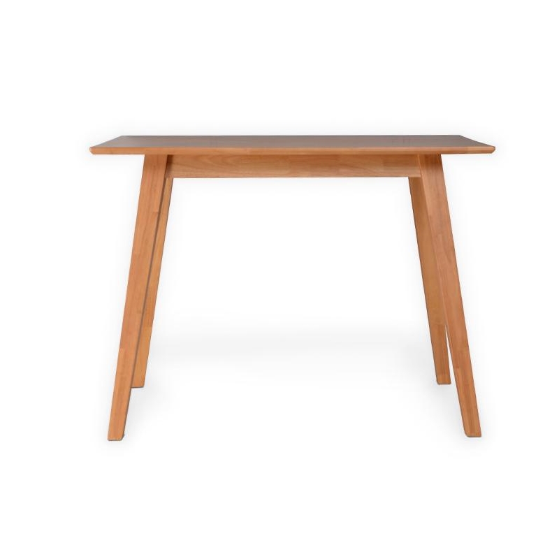 Afuera Living Contemporary Mahogany Solid Wood Desk with Grain Patterns