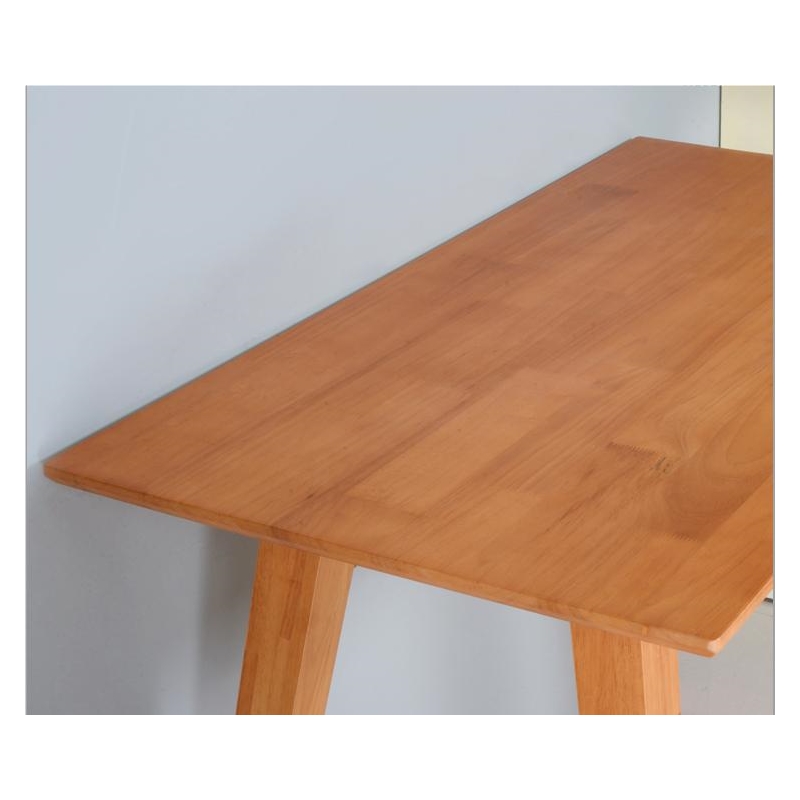 Afuera Living Contemporary Mahogany Solid Wood Desk with Grain Patterns