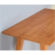 Afuera Living Contemporary Mahogany Solid Wood Desk with Grain Patterns