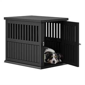 Afuera Living Contemporary Lockable Dog House for Small to Medium Pets