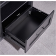 Afuera Living 70-Inch Black TV Stand with 2 Drawers and 4 Compartments