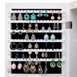 Afuera Living Wall-Mount Jewelry Mirror Cabinet with LED Lights