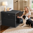 Afuera Living Contemporary Lockable Dog House for Small to Medium Pets