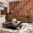 Afuera Living Contemporary Brown Full Aniline Genuine Leather Sofa