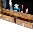 Afuera Living Lockable Wall-Mount LED Jewellery Mirror Cabinet 14.2x3.9x43.4