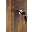 Afuera Living Lockable Wall-Mount LED Jewellery Mirror Cabinet 14.2x3.9x43.4