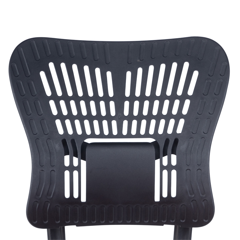 Afuera Living Red Velvet Fabric Swivel Office Task Chair with Adjustable Height