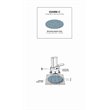Afuera Living Modern Style Steel Concrete Mount in Bronze Finish