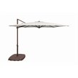 Afuera Living 4-Section Modern Resin Umbrella Base in Bronze Finish