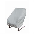 Afuera Living Protective Cover for Lounge Chair with Elastic in Gray