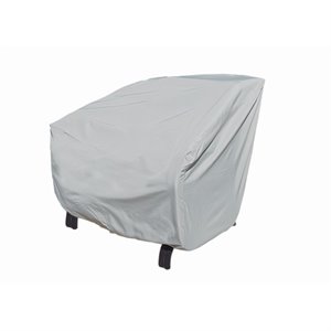 Afuera Living Protective Cover for X-Large Club or Lounge Chair in Gray