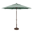 Afuera Living 9' Octagonal Auto Tilt Patio Umbrella in Bronze/Spa