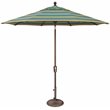 Afuera Living 9' Octagonal Push Button Tilt Patio Umbrella in Lagoon