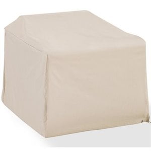Afuera Living Reinforced Vinyl Outdoor Chair Cover in Tan Finish