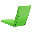 Afuera Living Foldable Sun Lounger in Green with Steel Frame