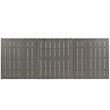 Afuera Living Aluminum Outdoor Patio Dining Table in Silver/Gray