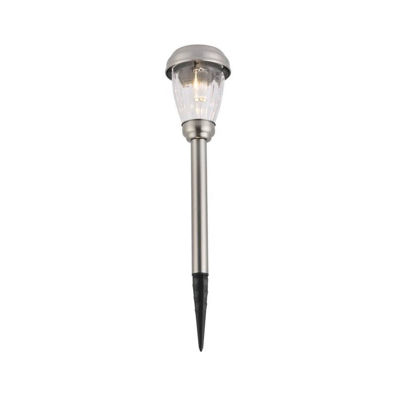 Afuera Living 6-Pack LED Pathway Lights Stainless Steel Silver
