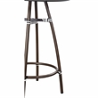 Afuera Living 3-Piece Patio Dining Table Set in Brown PE Wicker