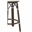 Afuera Living 3-Piece Patio Dining Table Set in Brown PE Wicker