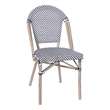 Afuera Living Commercial Bistro Chair with Bamboo Finish Frame