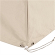 Afuera Living 2-Piece Vinyl Outdoor Arm Chair Cover Set in Tan