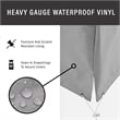 Afuera Living 4-Piece Vinyl Outdoor Protective Cover Set in Grey