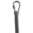 Afuera Living Swing Chair with Charcoal Polyester Straps and Aluminum Frame