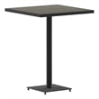 Afuera Living Square Bar Height Dining Table in Gray Wash (32