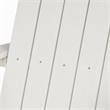 Afuera Living All-Weather Resin Folding Adirondack Chair in White