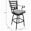 Afuera Living Counter Stool 26