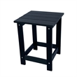 Afuera Living Adirondack Square Resin End Table for Indoor/Outdoor Use
