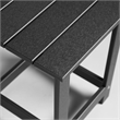 Afuera Living Adirondack Square Resin End Table for Indoor/Outdoor Use