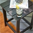 Afuera Living Adirondack Square Resin End Table for Indoor/Outdoor Use