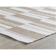 Afuera Living 96 x 120 in Polypropylene Area Rug in Ivory/Natural
