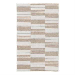 Afuera Living 96 x 120 in Polypropylene Area Rug in Ivory/Natural