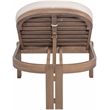 Afuera Living Cream Water Resistant Patio Lounge Chair with Cover
