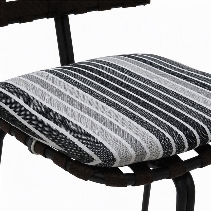 Afuera Living Outdoor Metal Bar Stool 30