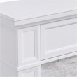 Afuera Living Faux Stone Electric Media Fireplace in White