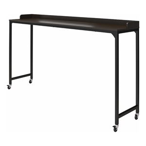 Ameriwood Home Park Hill Adjustable Height Over-The-Bed Desk in Espresso