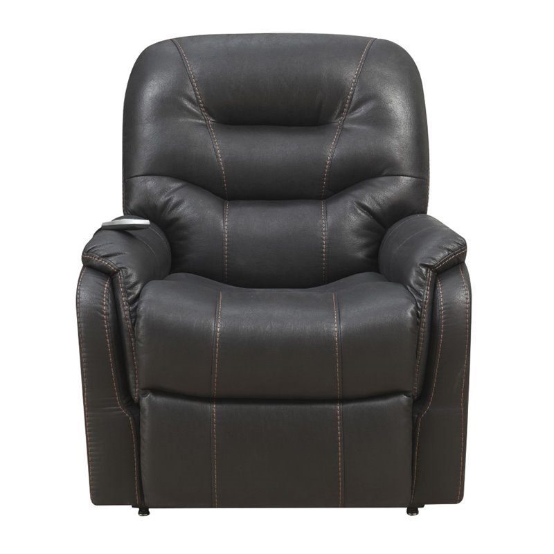 Pulaski Prime Resources Heat And Massaging Lift Recliner In Black