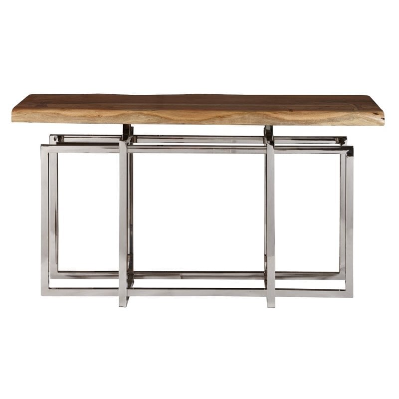 Pulaski Gemini Console Table In Brown P050452