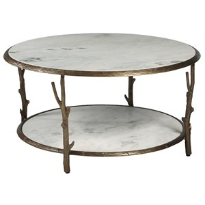 Pulaski Marble Coffee Table in Multi