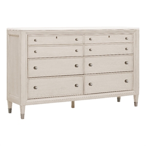 Ashby Place 6-Drawer Wood Dresser in Gray by Pulaski Furniture