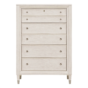 Ashby Place 5-Drawer Wood Chest in Gray by Pulaski Furniture