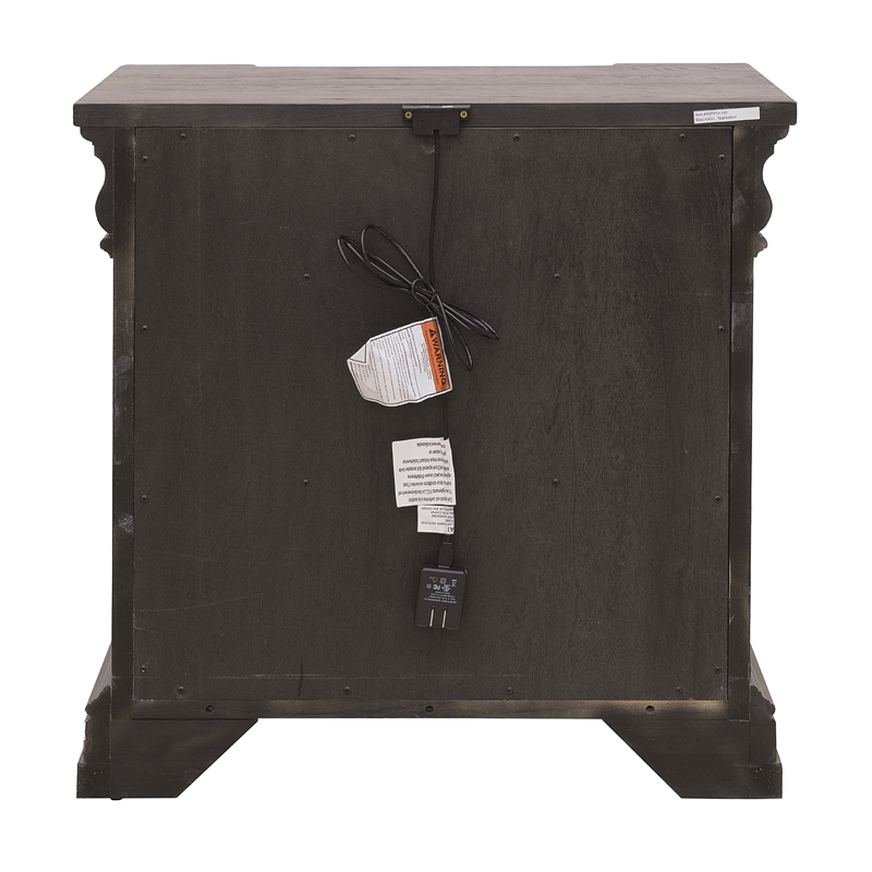 Madison Ridge Brown Wood 3 Drawer Nightstand by Pulaski Furniture