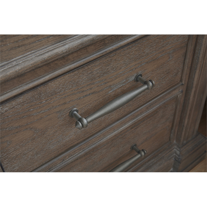 Madison Ridge Brown Wood 3 Drawer Nightstand by Pulaski Furniture