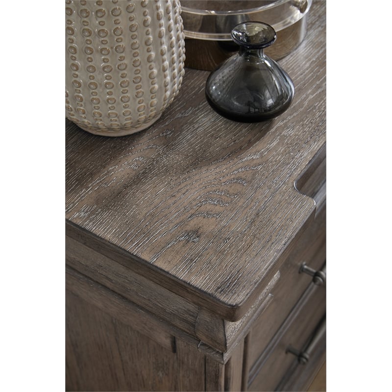 Madison Ridge Brown Wood 3 Drawer Nightstand by Pulaski Furniture