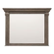 Madison Ridge Brown Wood-Framed Dresser Mirror by Pulaski Furniture