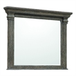 Madison Ridge Brown Wood-Framed Dresser Mirror by Pulaski Furniture