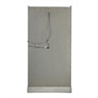 Traditional Sliding Door Curio in Gray Wood Finish by Pulaski Furniture